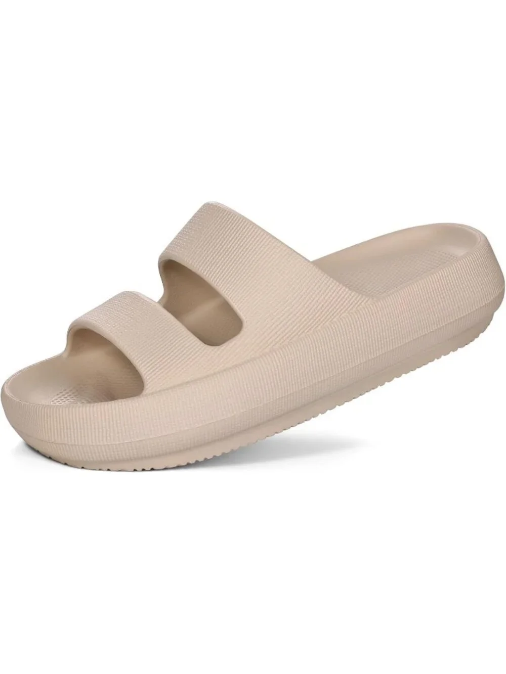 Women's Sand Summer Lightweight Orthopedic Slide Soft Recovery Slip on Sandals